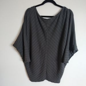 Velvet by Graham & Spencer Grey 100%cotton top